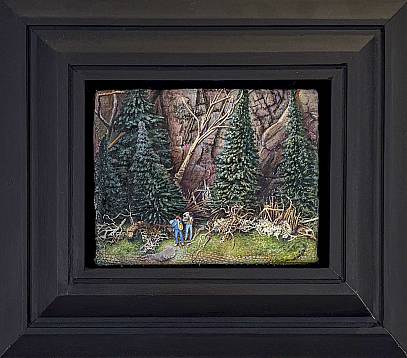 Kameraden  Öl auf Leinwand 