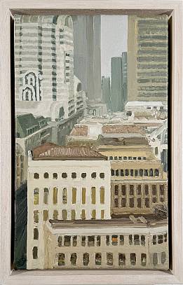 ohne Titel  Öl auf Leinwand 