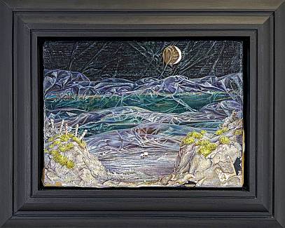 Strand  Öl auf Leinwand 