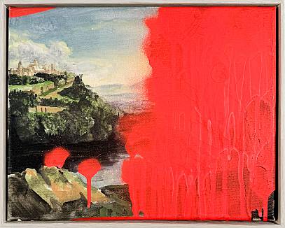 Der Hirt  Öl auf Leinwand 