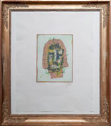   Radierung über Holzschnitt 