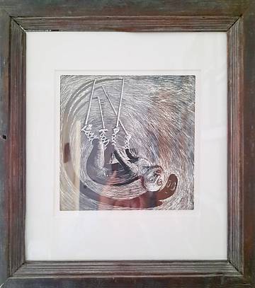 ohne Titel  Acryl und Tusche auf Karton 