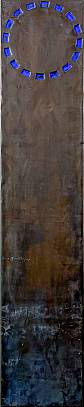 Ohne Titel  Holz mit Blei ummantelt  Sig. dat. 